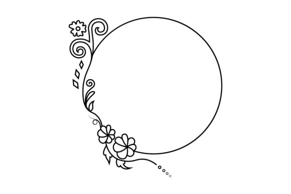 Flower Sketch Vector & Floral Outline Art Inspiration