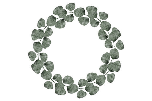 How a Eucalyptus Watercolor Floral Wreath Elevates Your Projects
