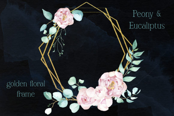 The Art of Elegance: Your Guide to Floral Frame Watercolor Eucalyptus PNG Designs