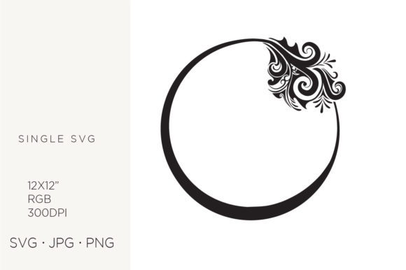 The Elegant Versatility of Abstract Floral Frame Design