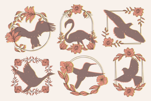 The Enduring Appeal and Modern Application of Birds with Floral Borders