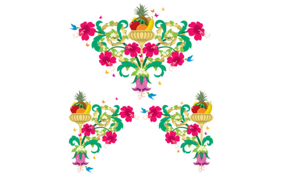 The Enduring Appeal of Tropical Floral Borders in Retro Design