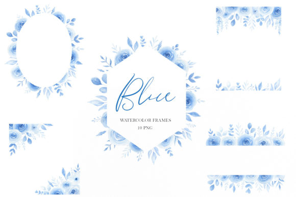 The Versatile Charm of Blue Rose Watercolor Artistry
