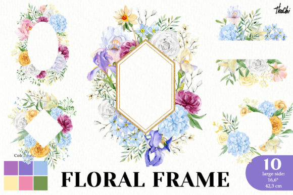 Unlocking Creativity with Watercolor Spring Floral Frame Clipart